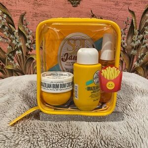 Sol de Janeiro Skincare Set in Vibrant Yellow